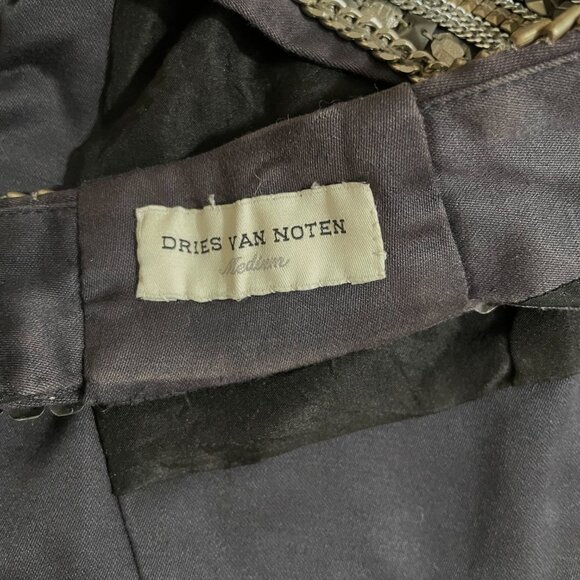 Dries Van Noten Embellished Tuxedo Style Vest - Picture 9 of 9